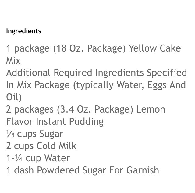 Warm Lemon Pudding Cake! 🍋🍰🍋🍰