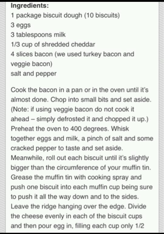 Bacon,Egg and Cheese cupcake