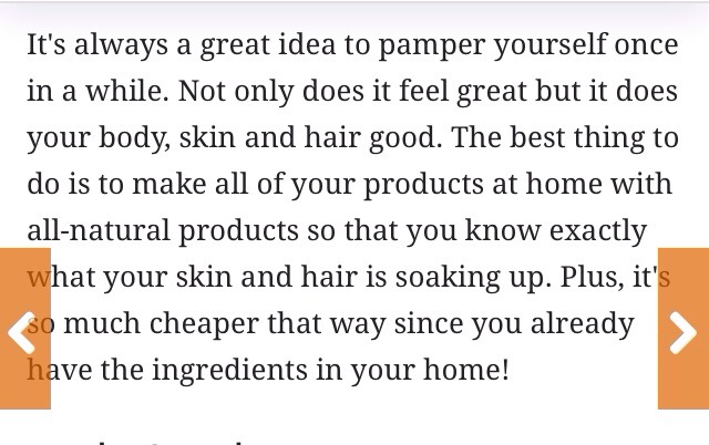 🎀 9 Homemade Solution For Your Body, Hair And Face!🎀