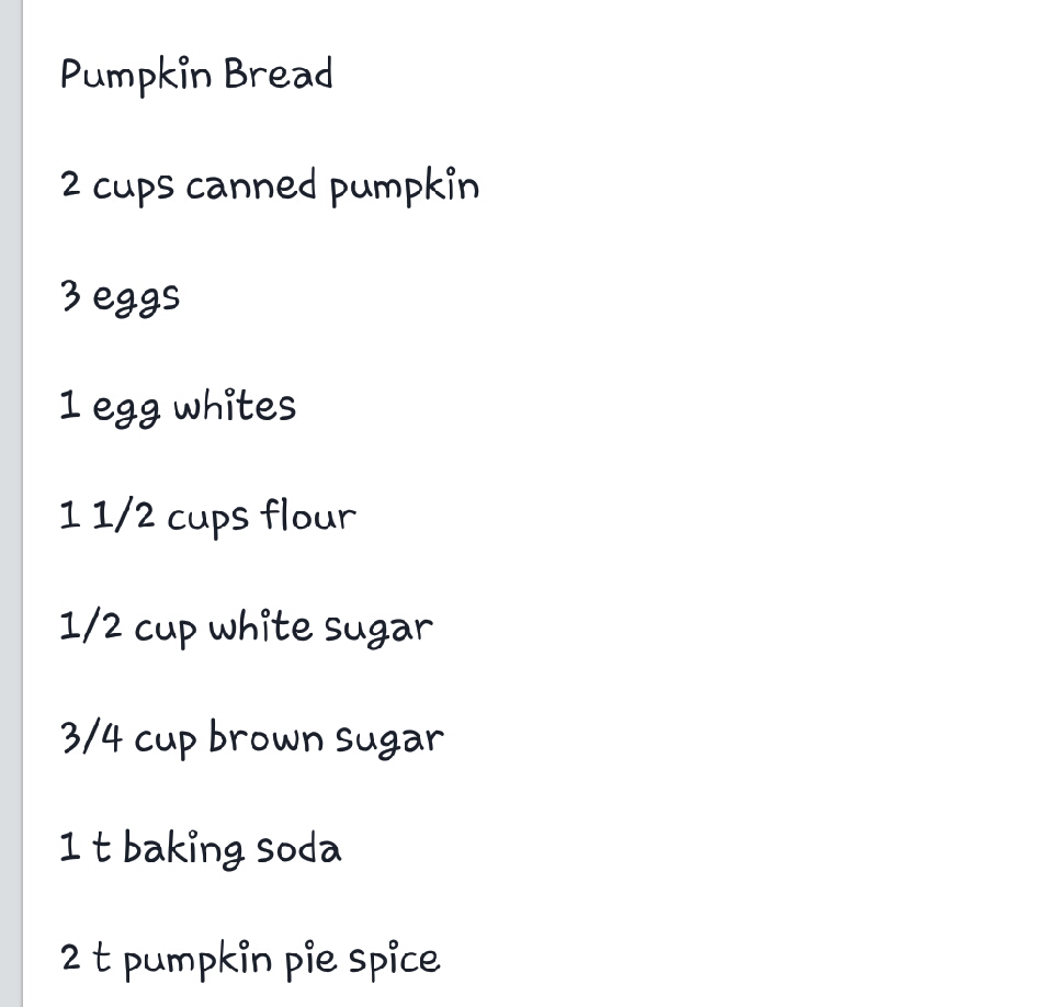 Pumpkin Cream Cheese Bread!