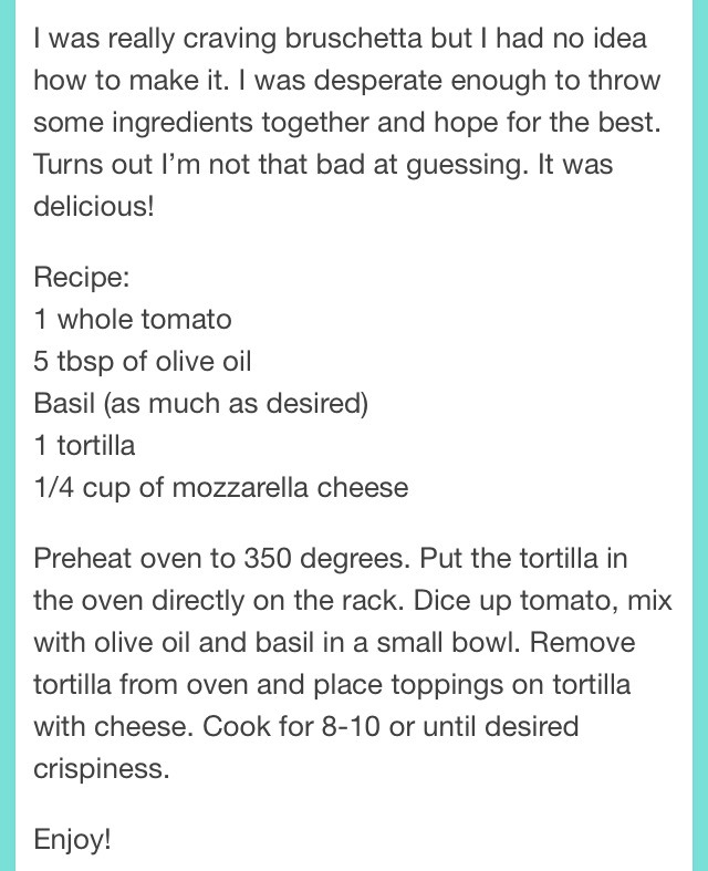 Tortilla rolls 