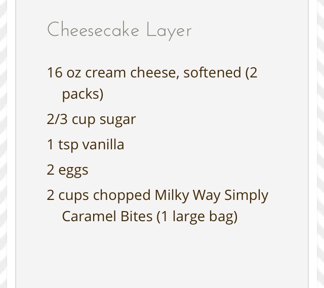 🍫🍫🍫🍫MY ALL TIME FAV! Milky Way Carmel Cheesecake Brownies!!!!!! (:🍫🍫🍫🍫