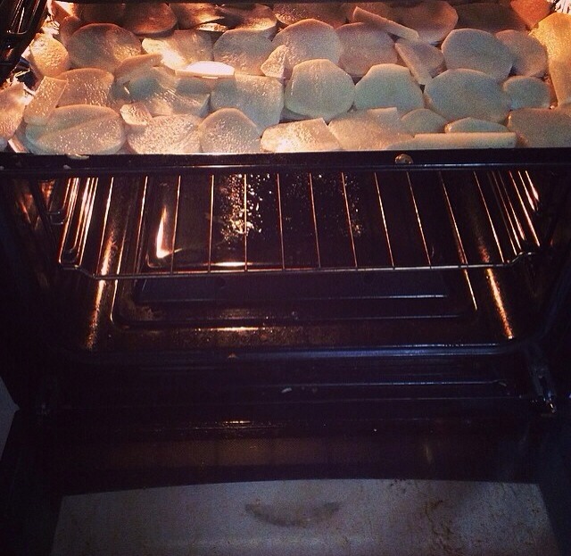 Homemade Healthy Potato Chips