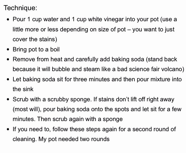 How to Clean Burnt Pots & Pans!!