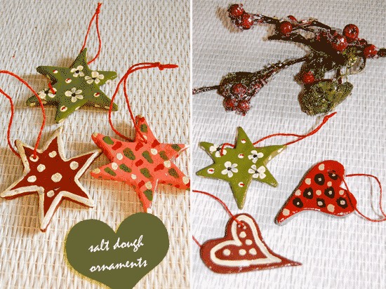 D.I.Y Salt Dough ornaments