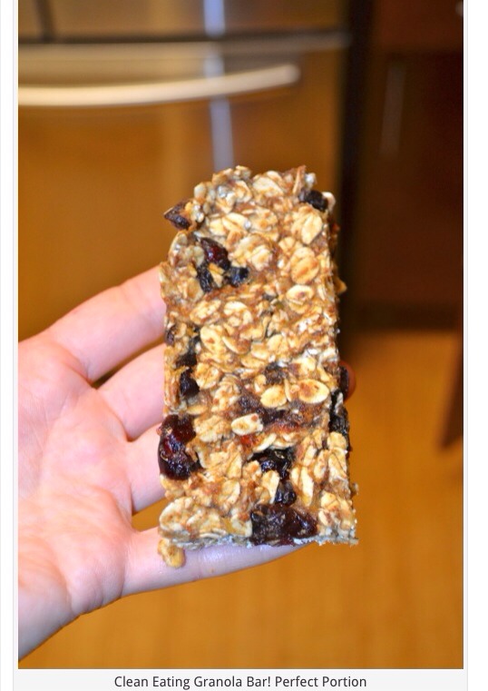 Red Sky Food: Clean Eating Granola Bar. Looks pretty simple to make! 