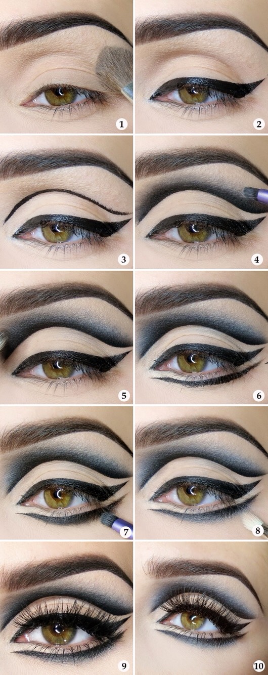 Halloween Eye Makeup Ideas👀🌹 #HalloweenTip