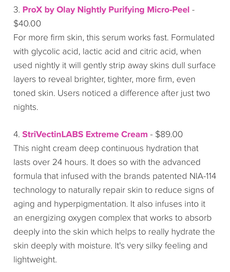 TOP 10 NIGHTTIME BEAUTY PRODUCTS! 