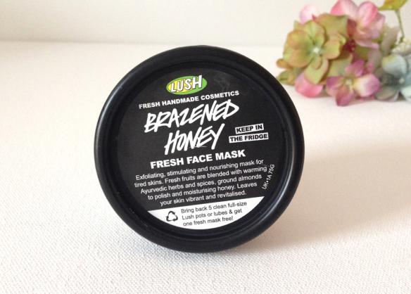 Brazened Honey Face Mask from LUSH Cosmetics // $6.95. I use this twice a week!