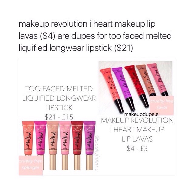 Makeup Dupes💋 #SpringForward