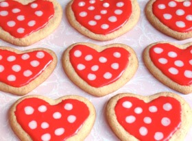 Minnie's Polka Dot Cookies