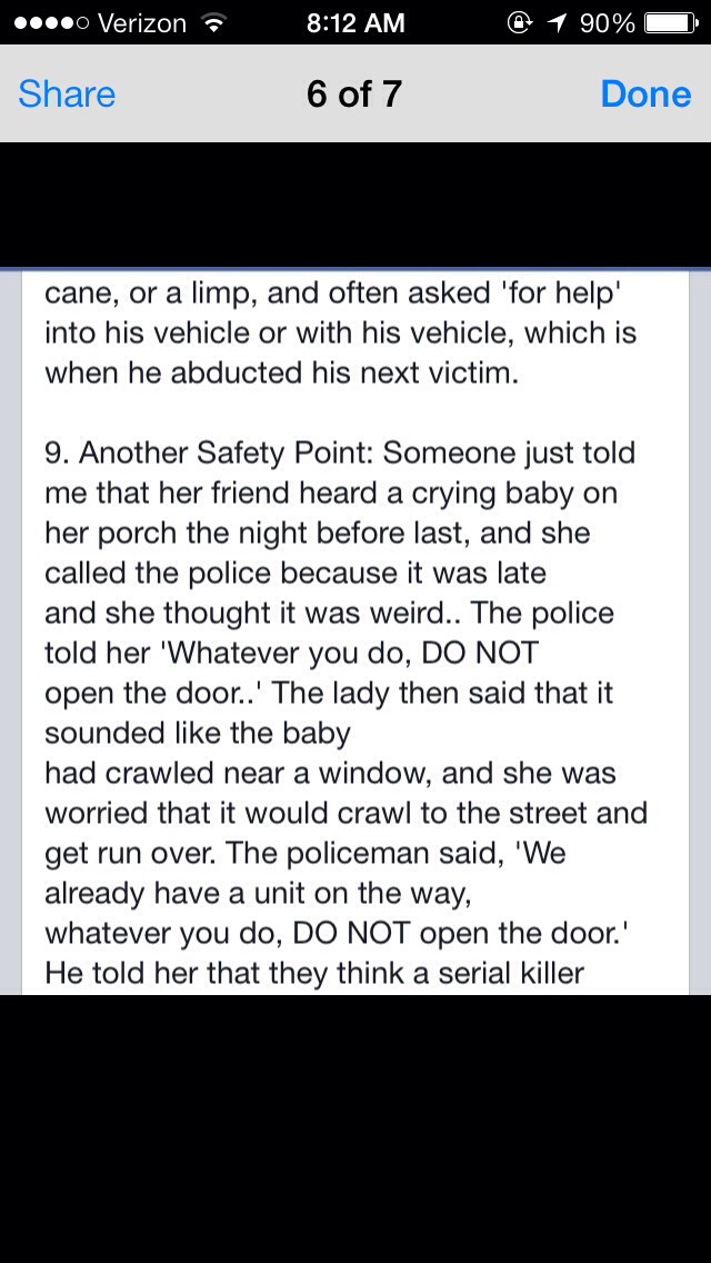 Found This On FB It Will Save Your Life Or A Daughter. Must Read, And Like! 
