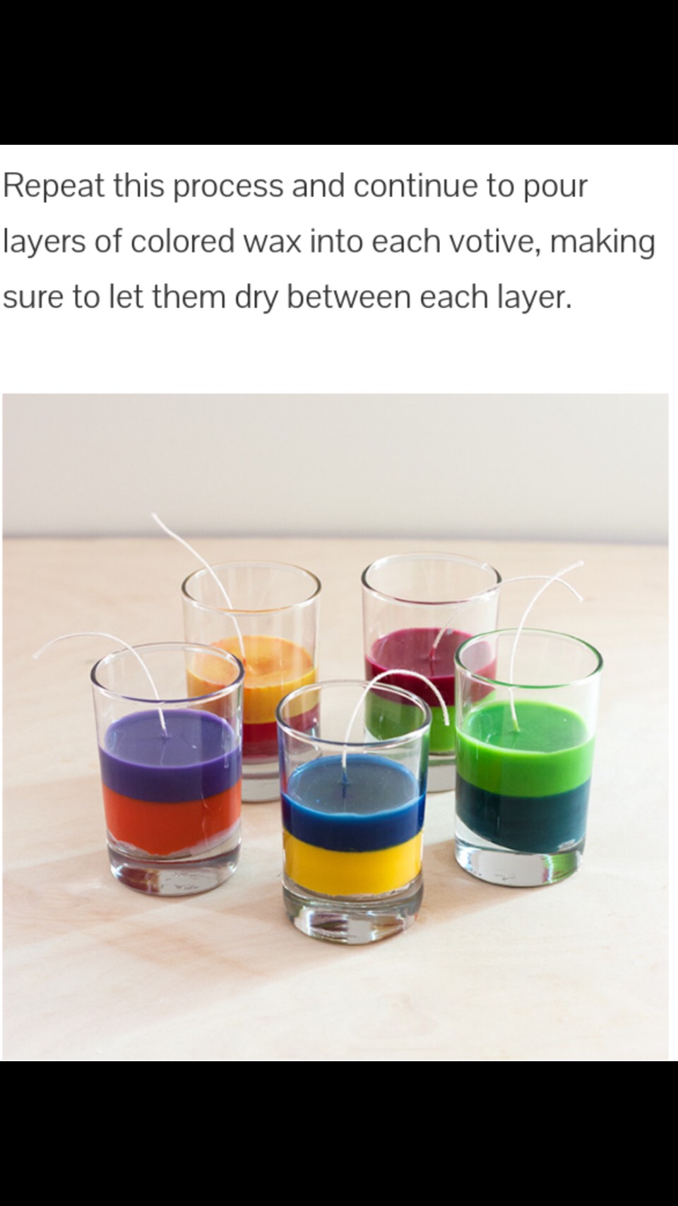 DIY Crayon Candles