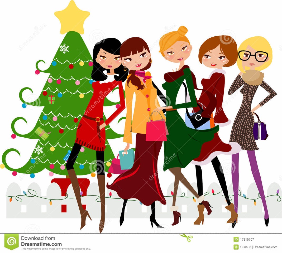 Shop with friends - if you must trek out, take your best buddy or a group of people.  Go with friends who can have a good time in any situation.  Make games to keep the season light like who can find the ugliest sweater or the item you think would be highest on Johnny Depp's wish list. 