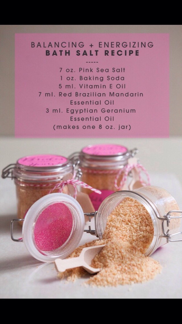 DIY bath salts😊