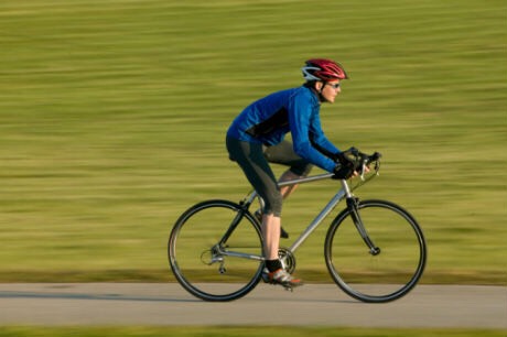 1. Ride your bike around the neighborhood for at least 20 minutes a day for a week. 