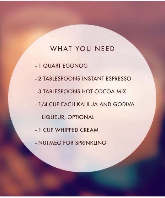 Mocha Eggnog 