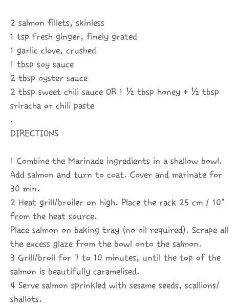 Asian Marinate Salmon Must Try