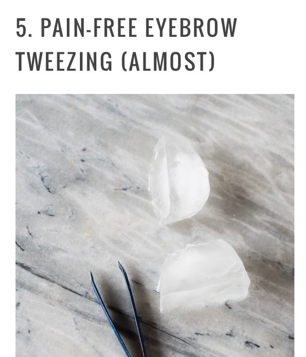 Beauty Tricks With Ice