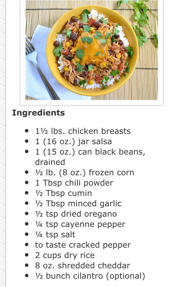 Taco Chicken Bowl!