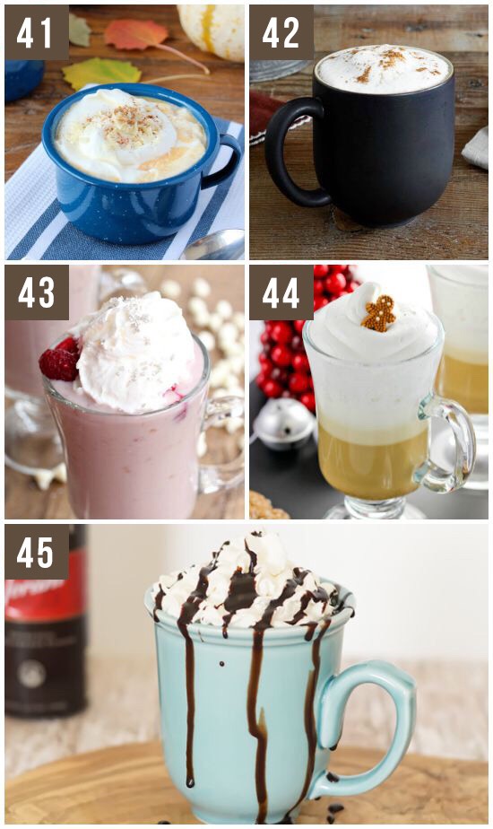 50 Fall Warm Drink Recipes