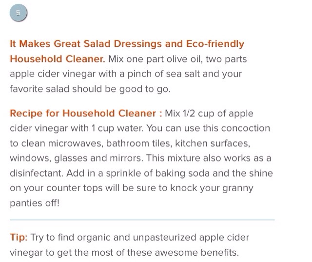 5 Reasons Your Body Needs Apple Cider Vinegar