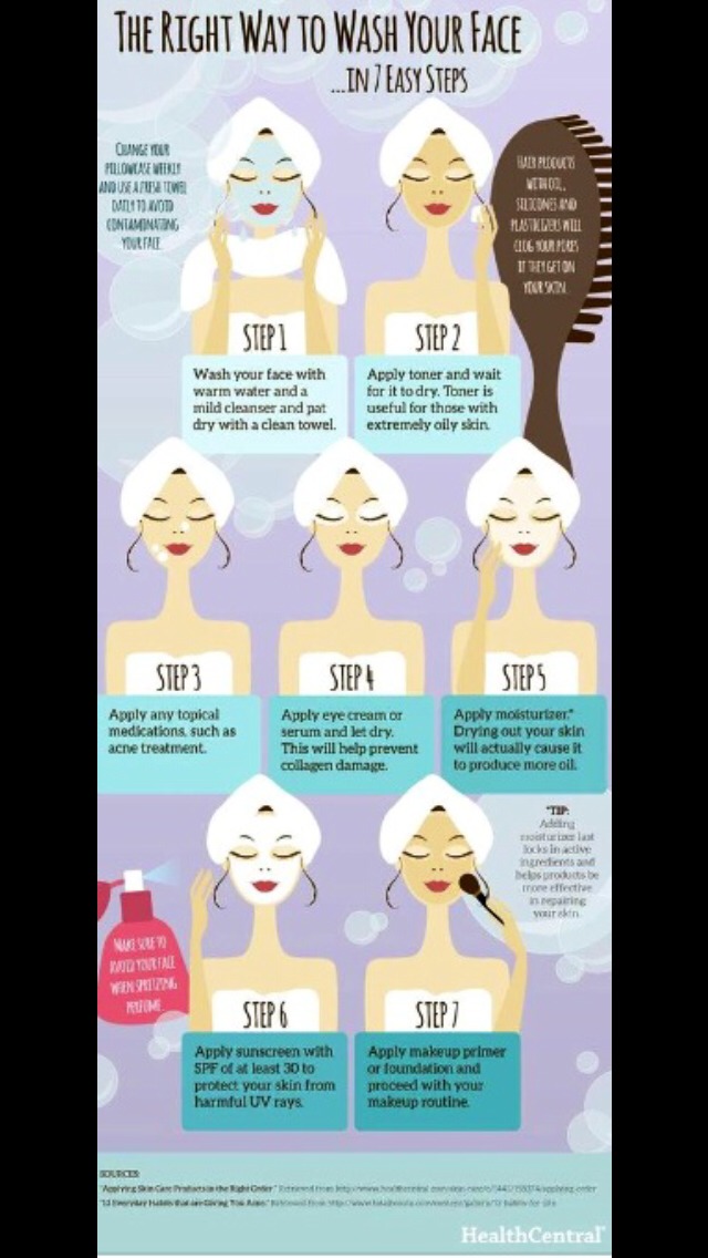 The RIGHT Way To Wash Your Face