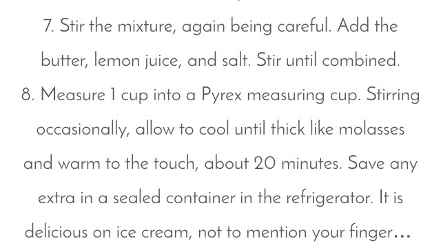 Salted Caramel Icing
