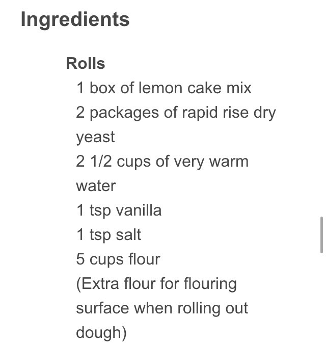 DELICIOUS LEMON ROLLS PACKED WITH LEMON FLAVOR