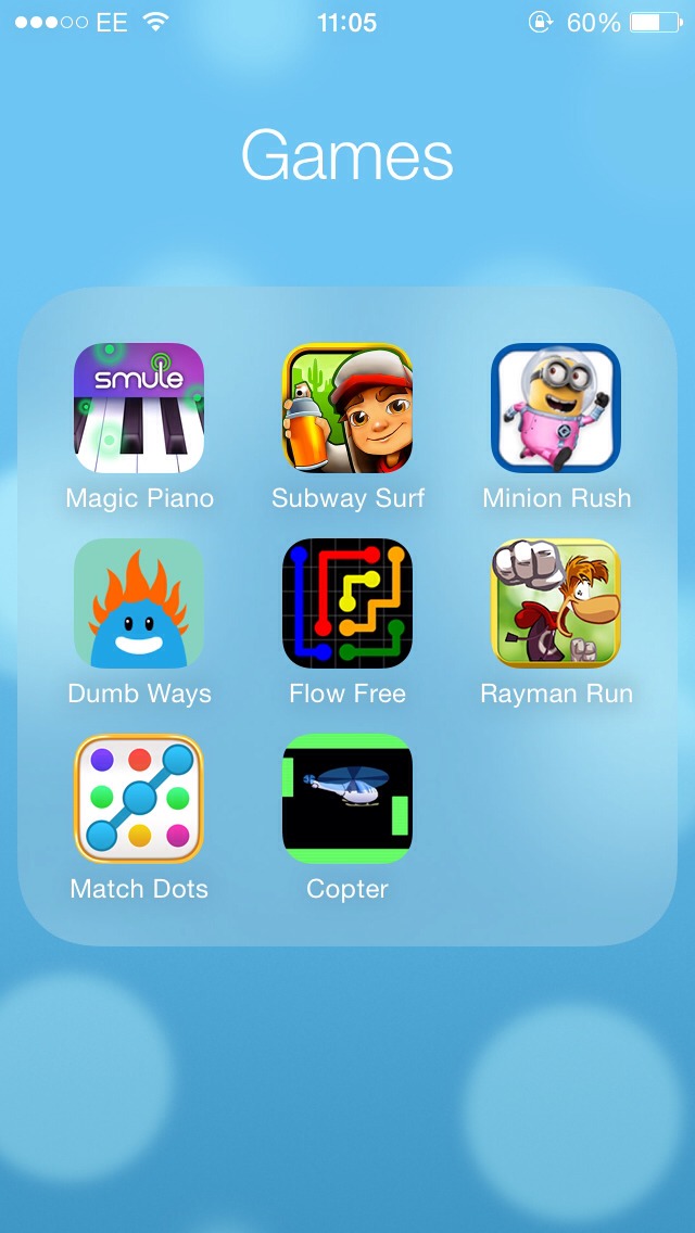 On the home screen select the desired game or app you want your child to be locked on preventing him or her to leave the app 