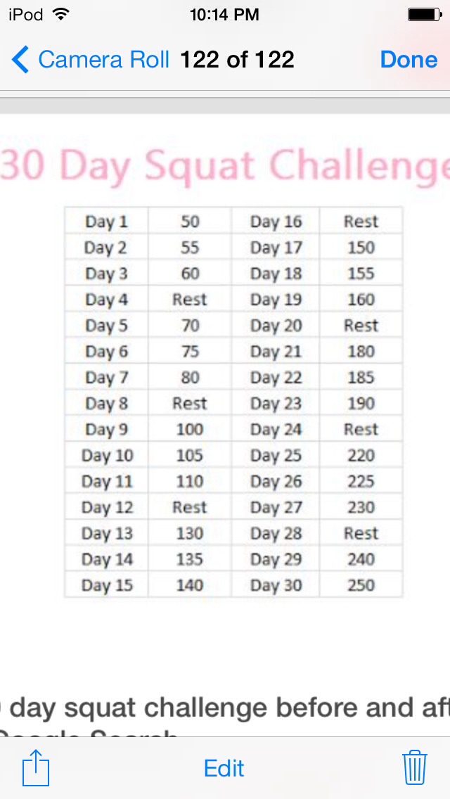 30 day squat challenge can you do it