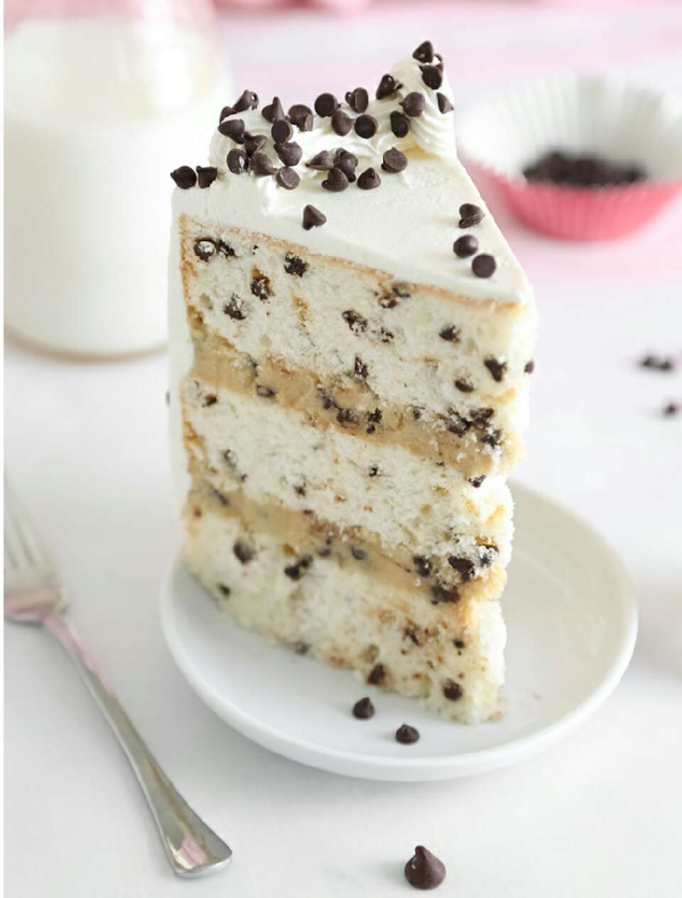 Chocolate Chip Cookie Dough Cake!