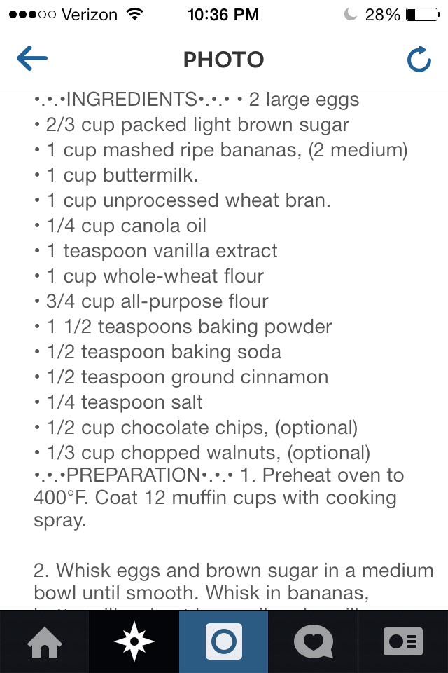 Banana Bran Muffin