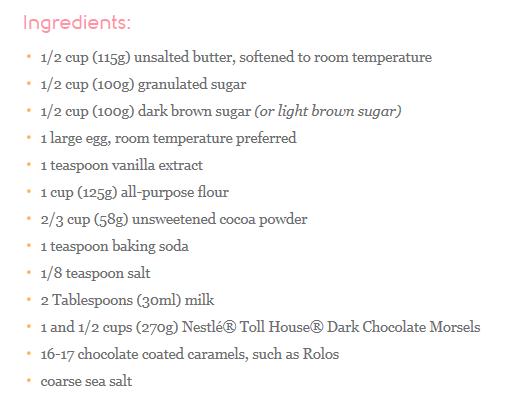 ♣ Salted Caramel Dark Chocolate Cookies! ♣