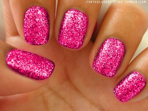 ombre glitter ideas