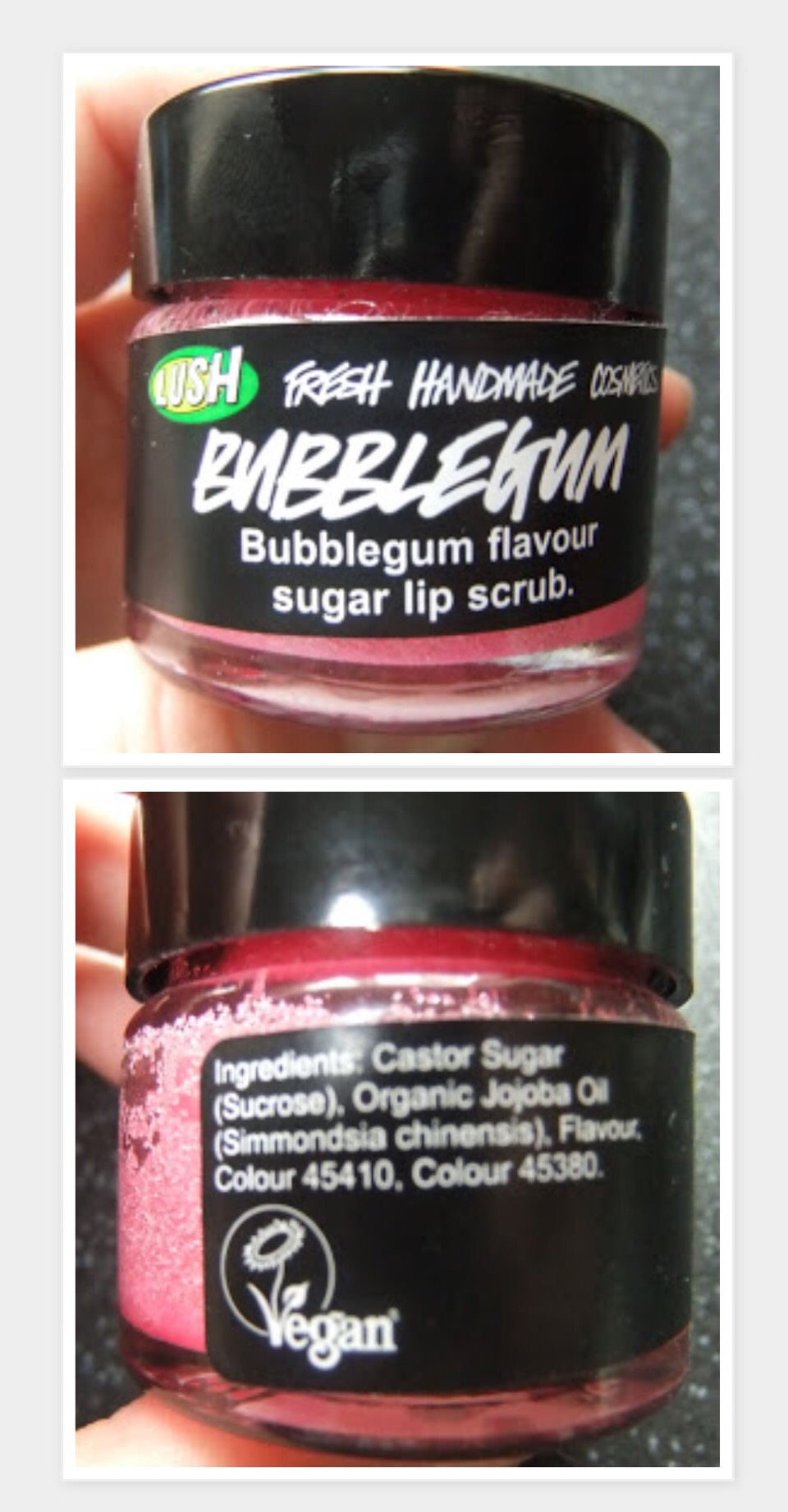 DIY Lip Scrub. ( Lush Bubblegum Lip Scrub Dupe) 😍