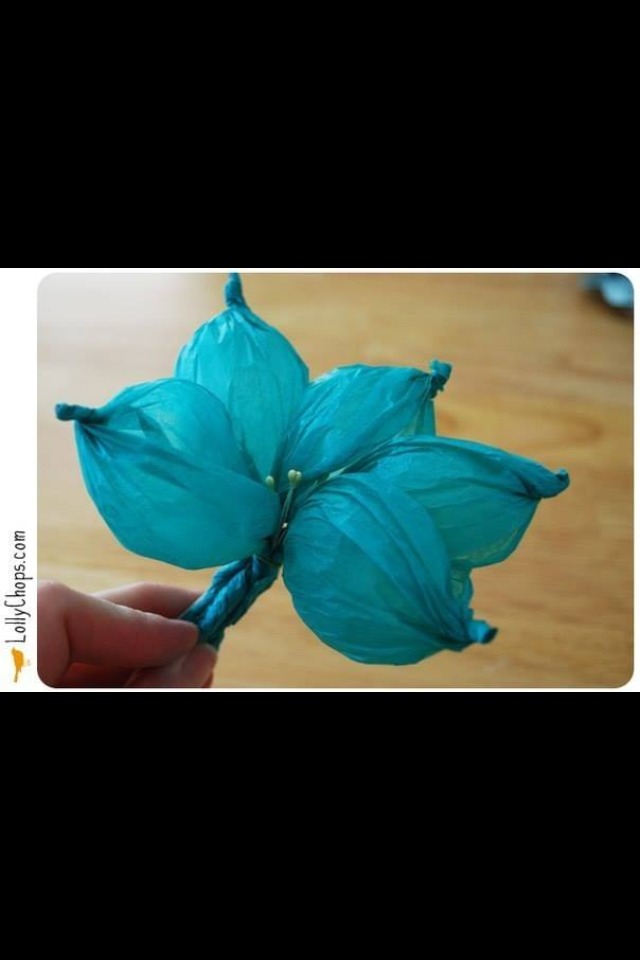 Crepe Paper Flower ❤
