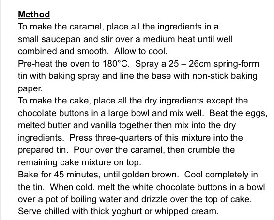 White Chocolate Caramel Cake! 🍰