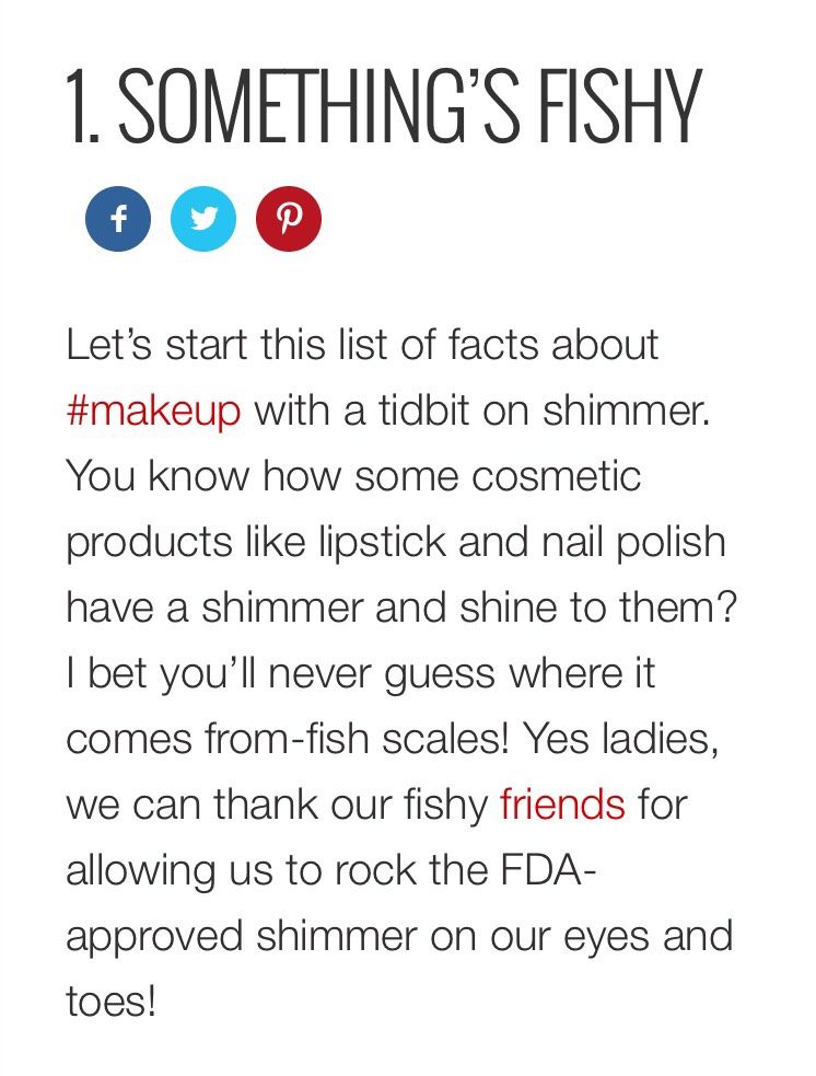 10 Intriguing Facts About Makeup 