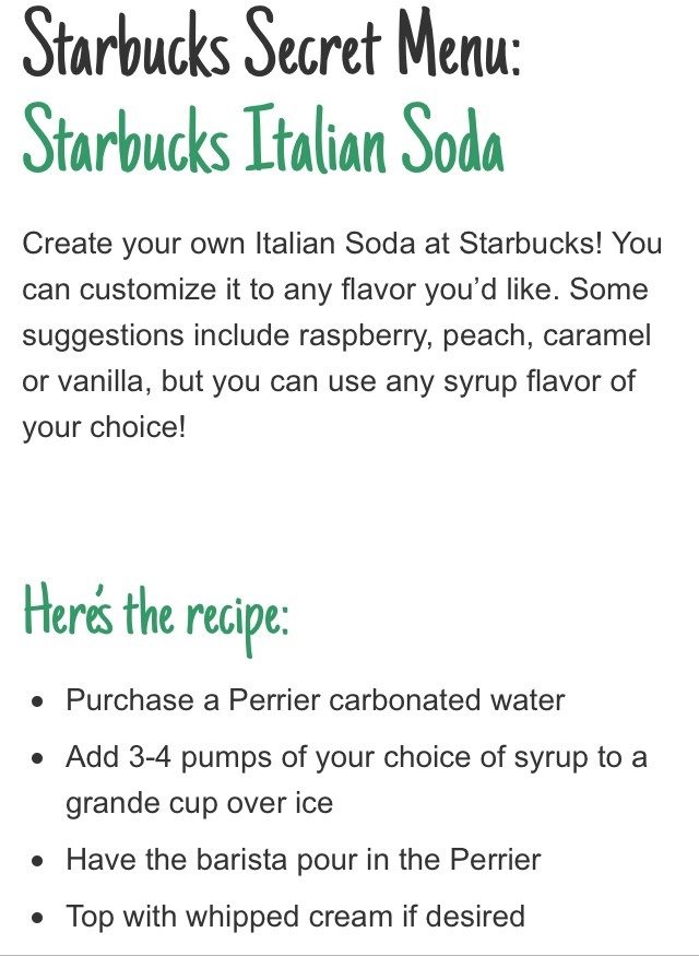 ✨☕️What To Order From Starbucks And How To Order It Part3⃣☕️✨