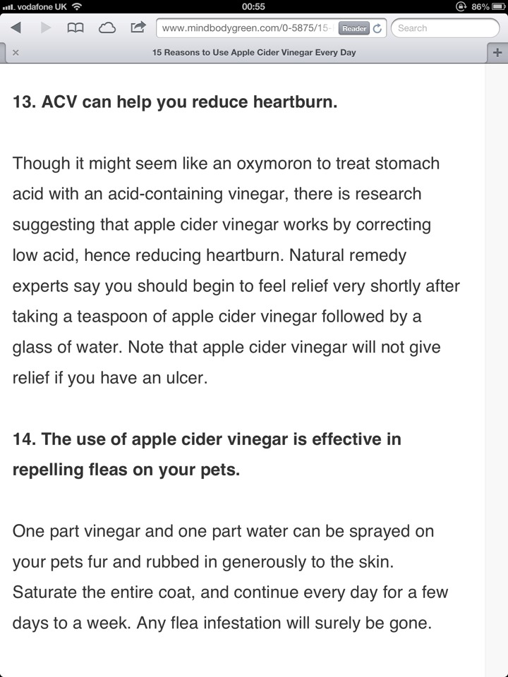 15 Reasons to Use Apple Cider Vinegar Every Day