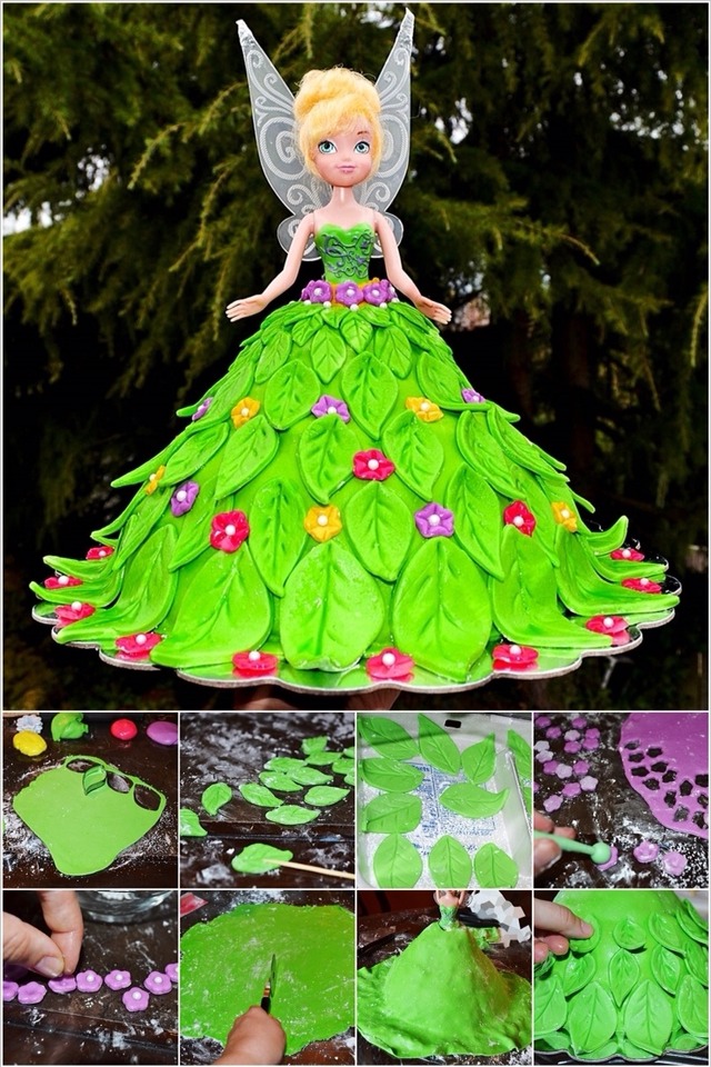 Awesome Tutorials On Doll Cakes. And Step By Step Elsa's Let It Go Cake. 😘