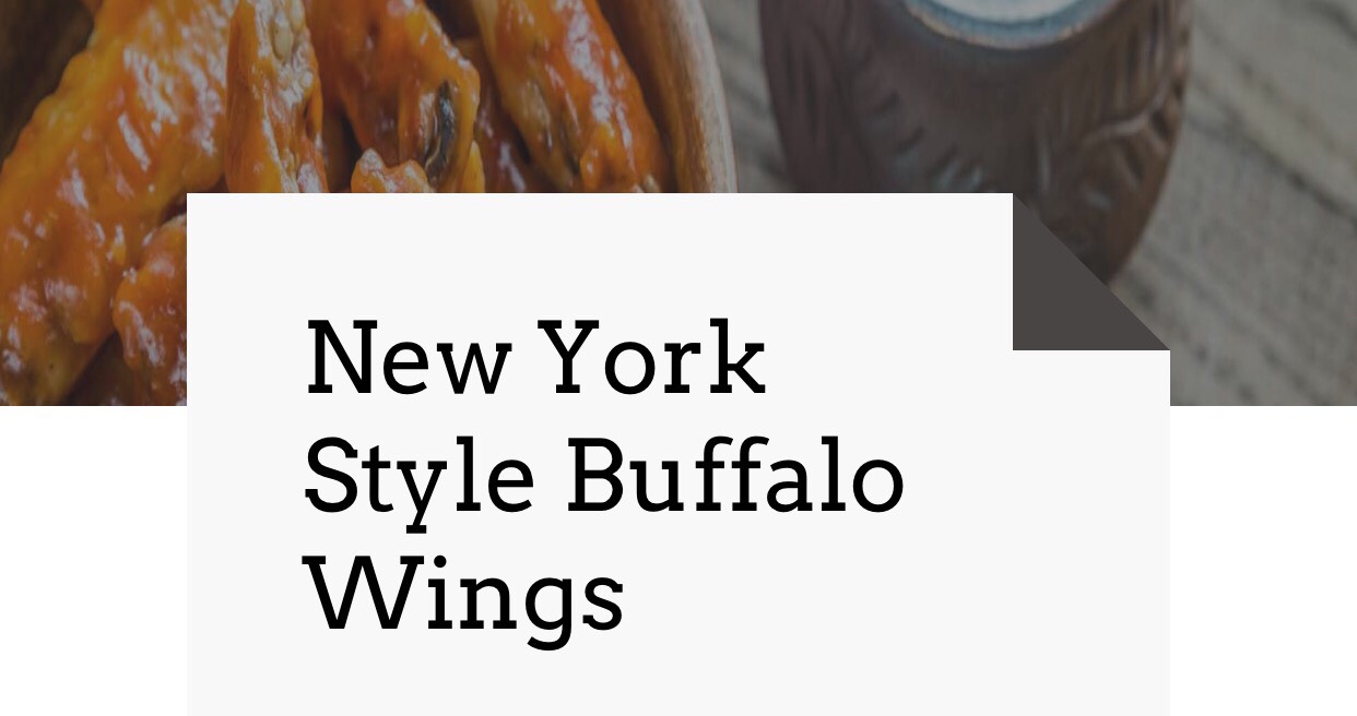 New York Style Buffalo Wings. #summervibes