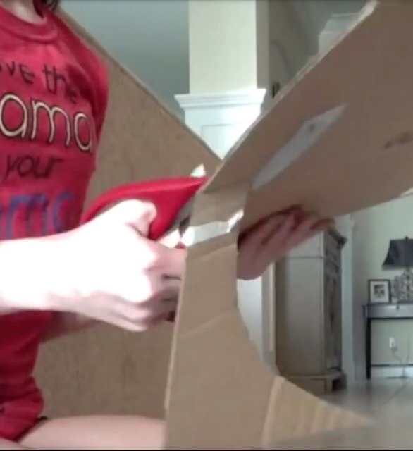 You will also need to take some cardboard to make a base. This way you can glue the mirror and spoons onto it. Make sure to cut your cardboard as the shape of a circle. The size is optional.
Tip: spray paint the cardboard too, it'll blend in better with the spoons.