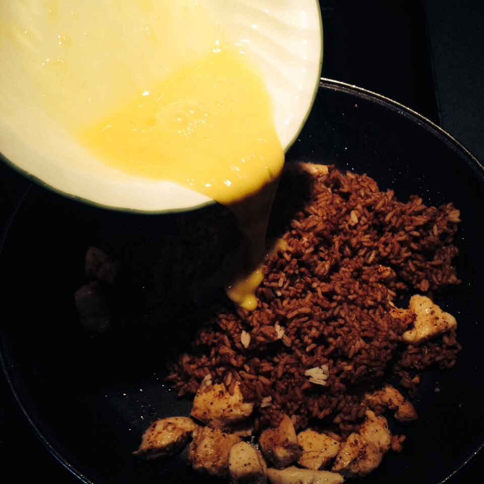 Yummy Home Chicken-fried  Rice :)