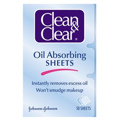 Blotting sheets if you have oily skin