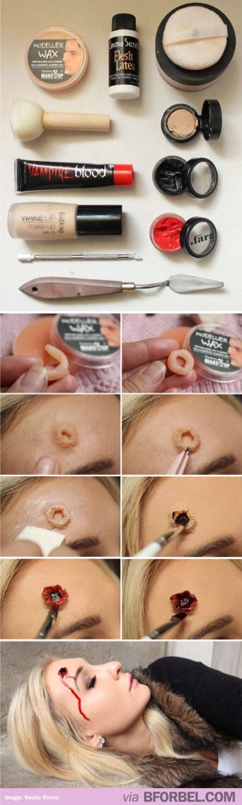 Horrifying Makeup Tutorials For Halloween Costume