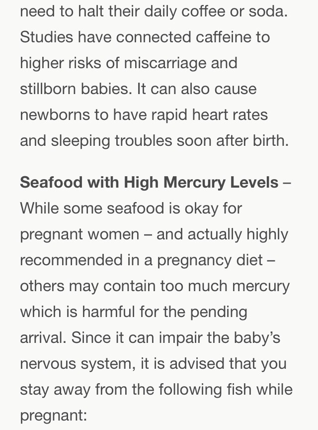 5 Foods To Stay AWAY from During Pregnancy 