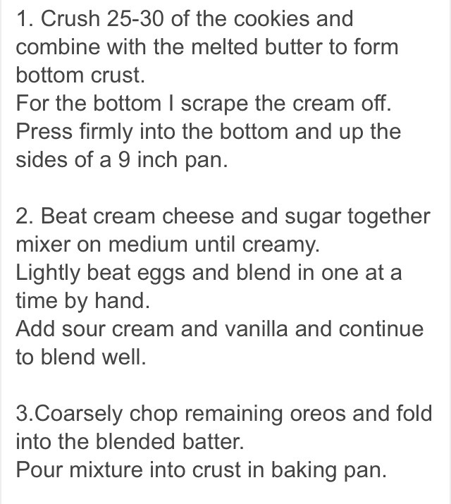 Cheesecake Factory Oreo Cheesecake Recipe (: 