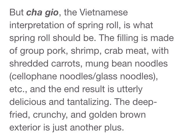 Vietnamese Spring Rolls